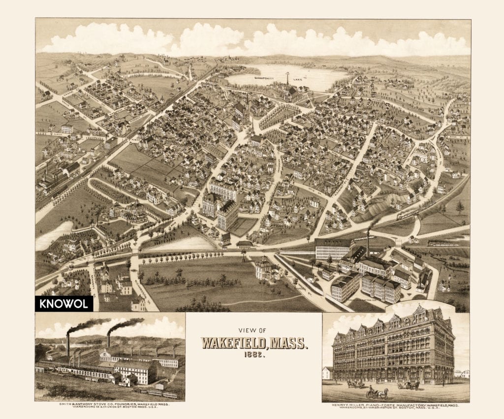 beautiful-map-of-wakefield-mass-from-1882-knowol